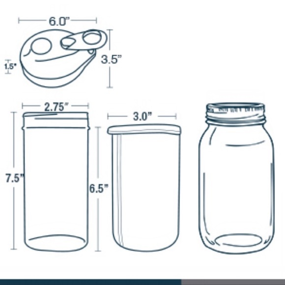 🆕 MASONTOPS Glass Water Bottle with Reversible Turquoise Neoprene Sleeve - Picture 7 of 9